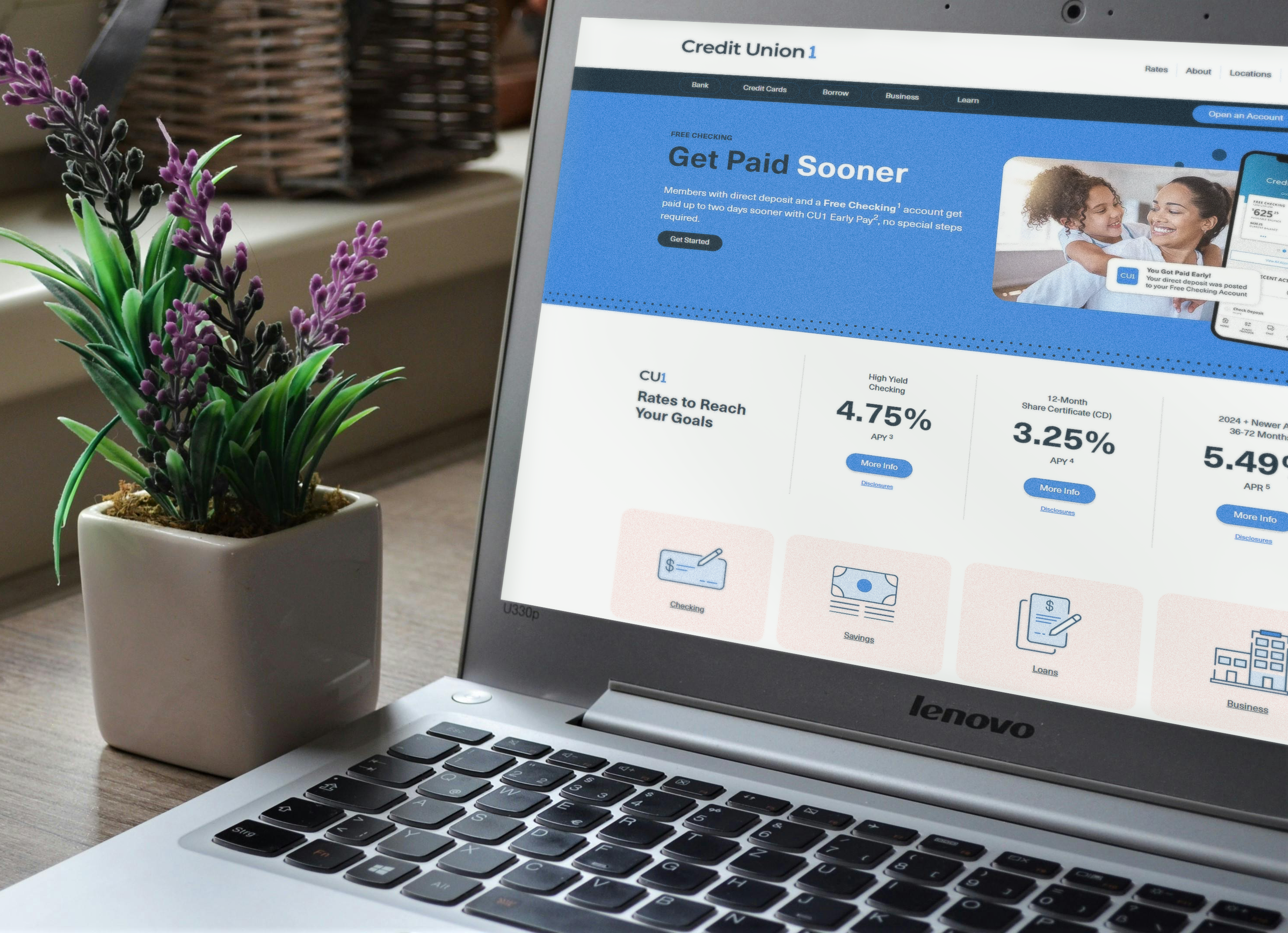 Credit Union Website